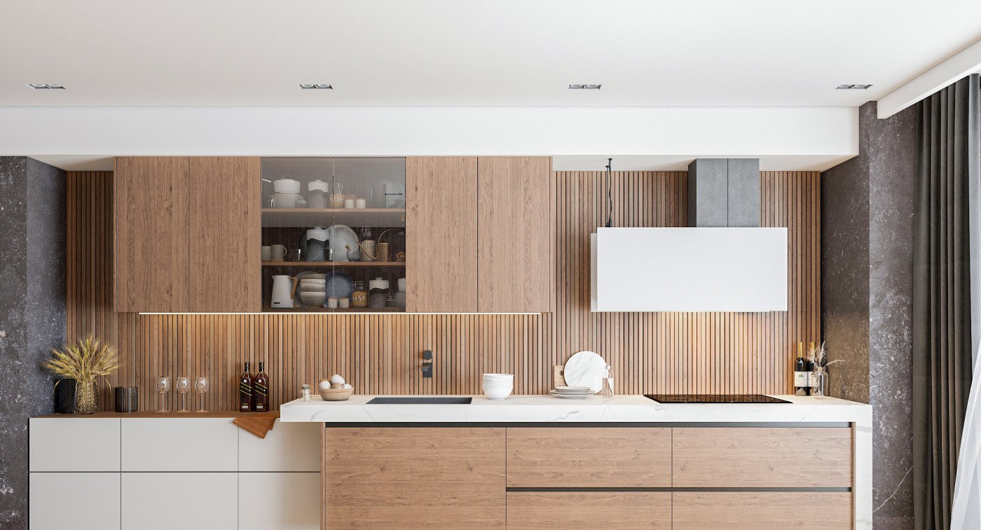Кухонные помещения · Приподнятые +