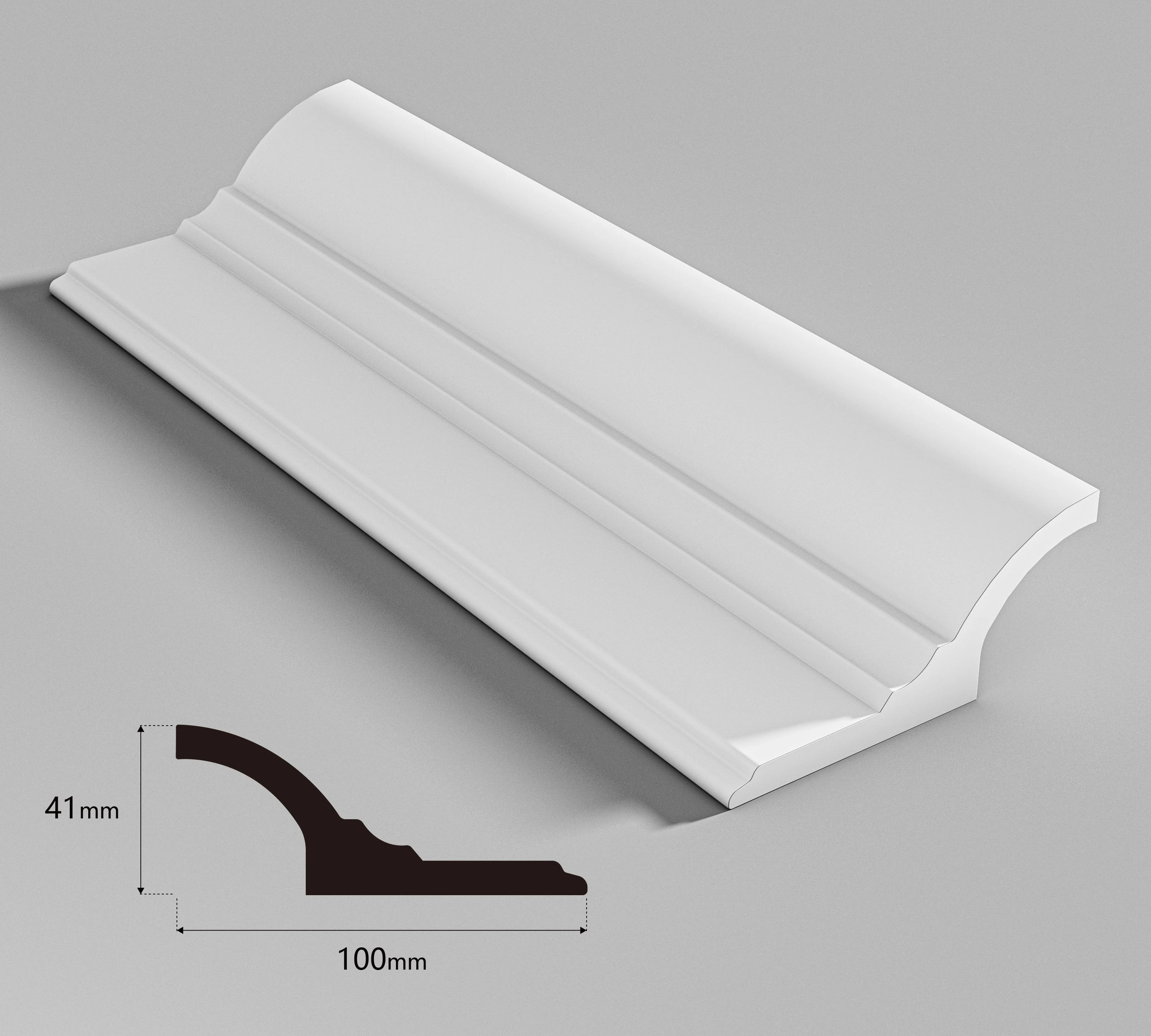 Современный напольный плинтус PS Wall Skirt Водонепроницаемый, легкий и простой в установке